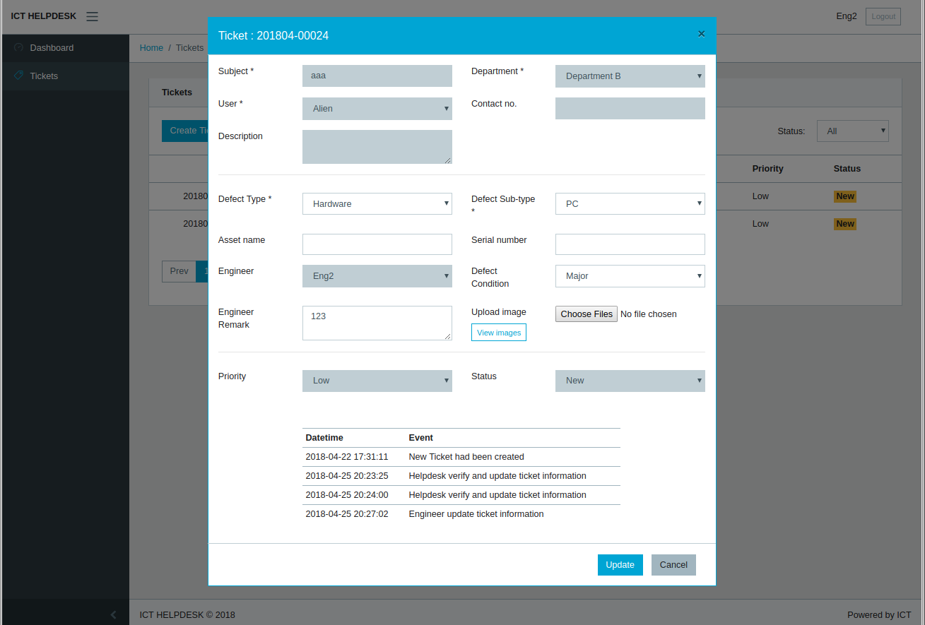 Helpdesk System