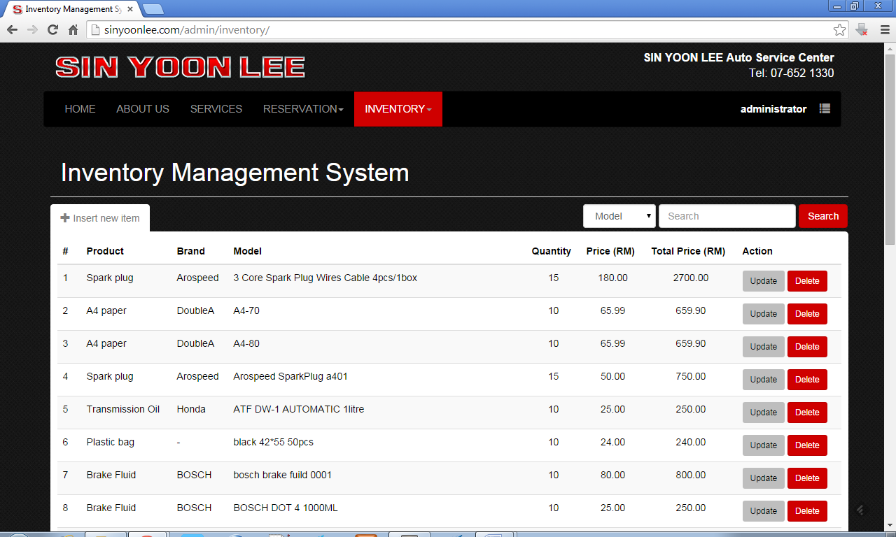 Inventory System